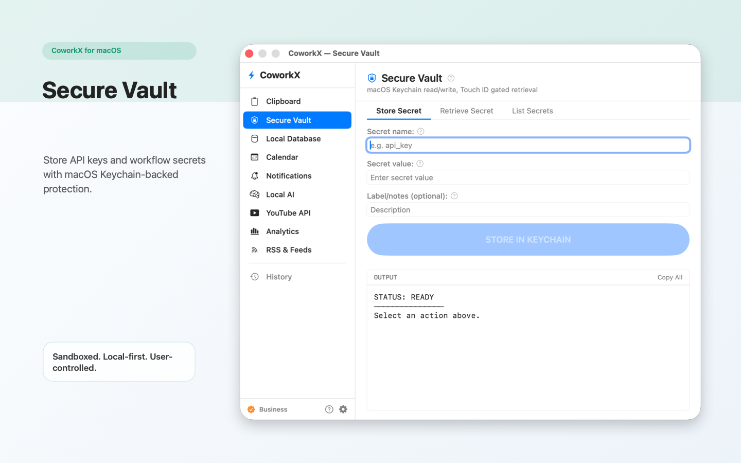 Secure Vault