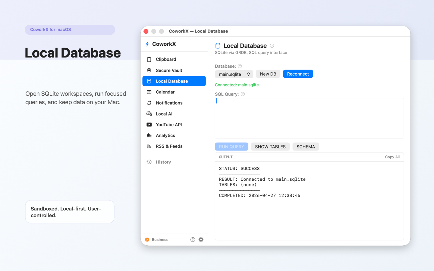 Local Database
