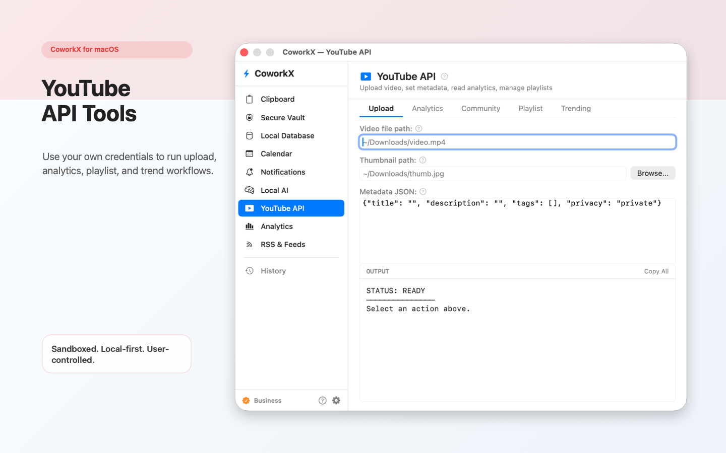 YouTube API